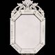 Antique octagonal Venetian wall mirror