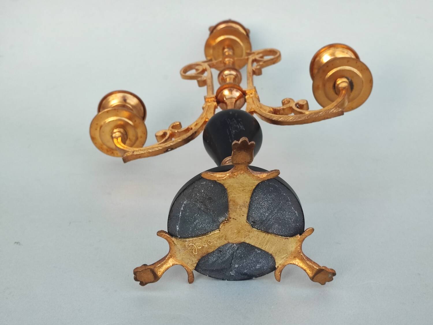 Candélabre en bronze