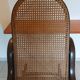 Rocking-chair en bois courbé