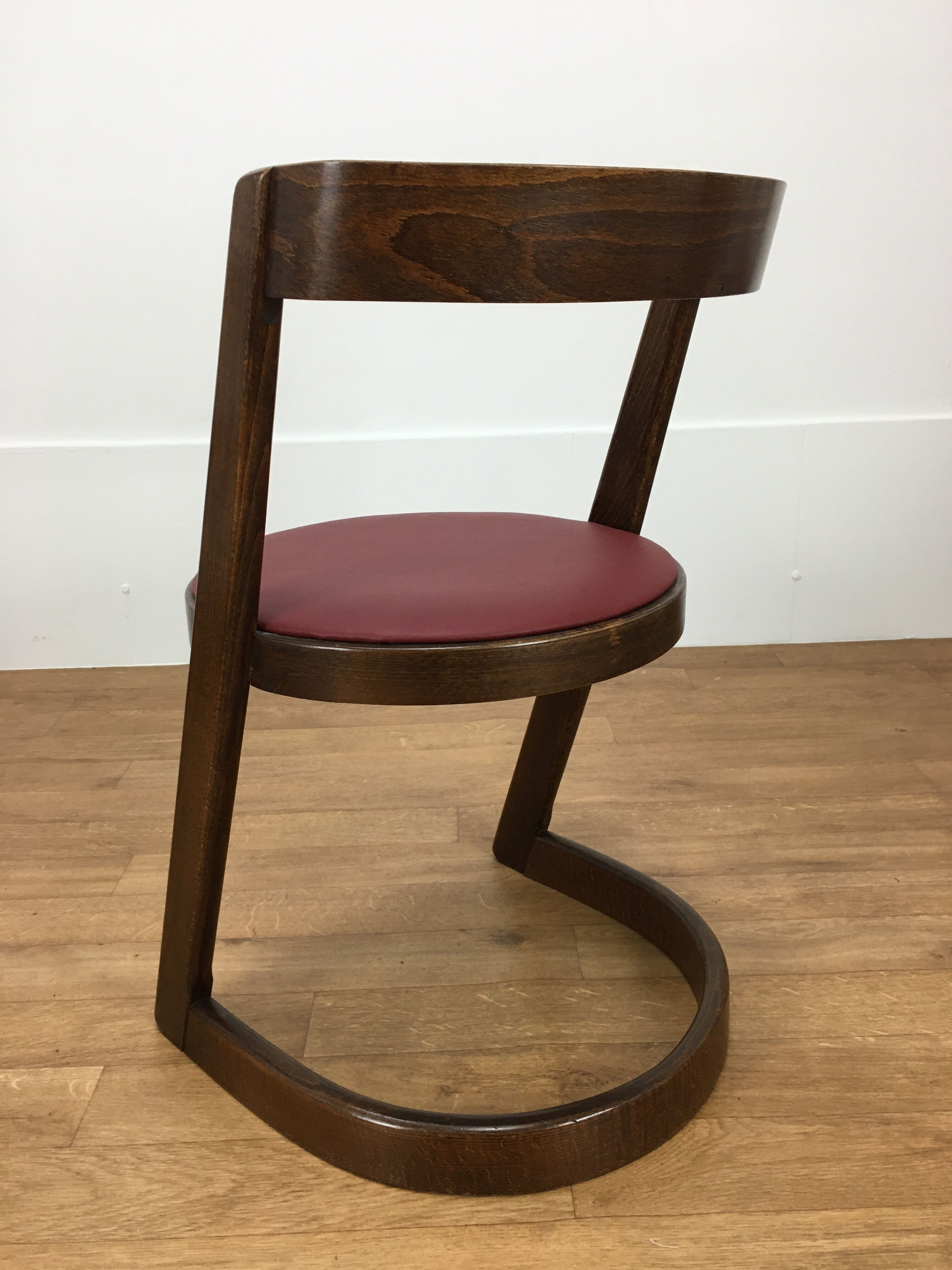 Set of 6 chairs Baumann Halfa design 70's