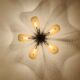 Golden Italian Flush lamp