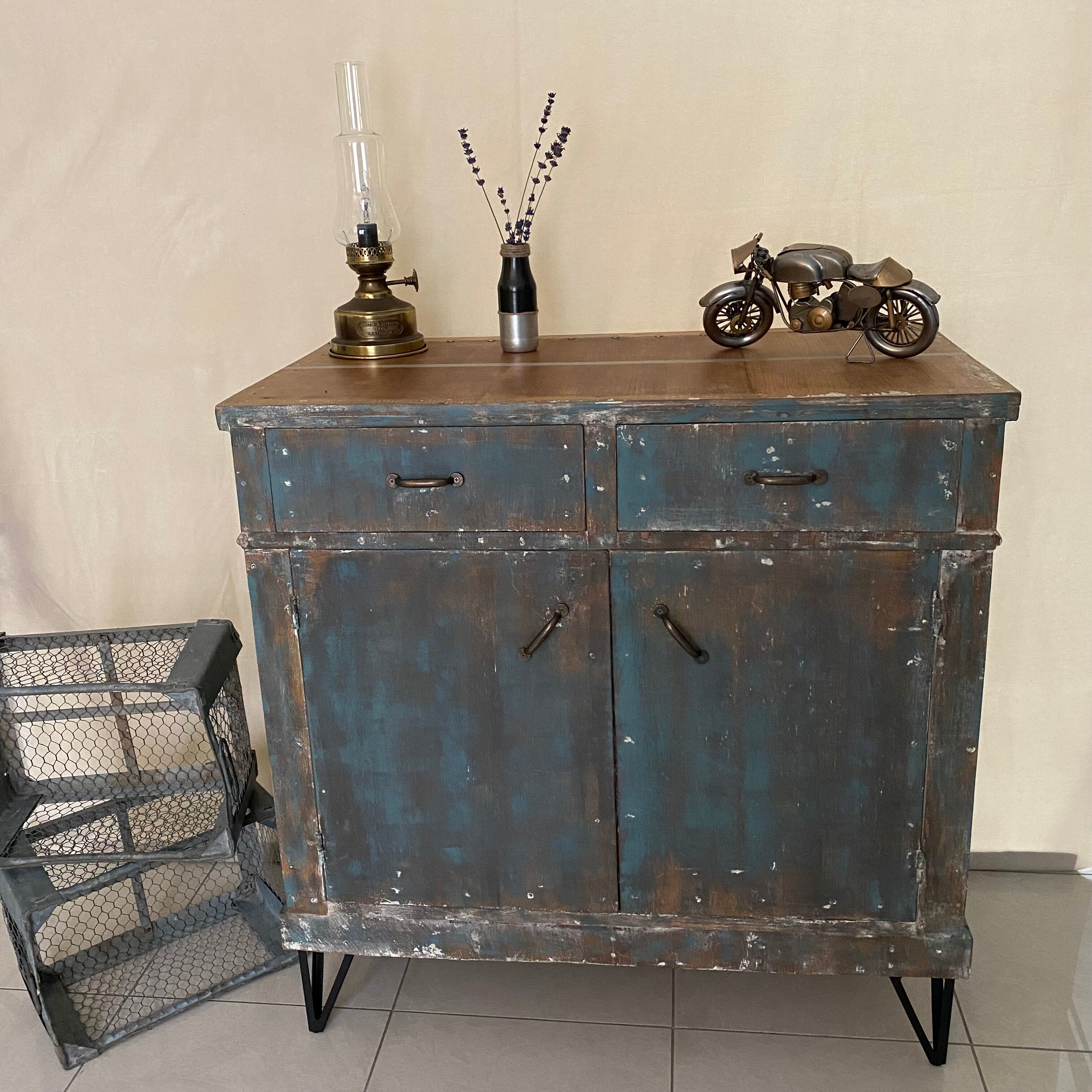 Buffet wood industrial style