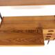 Scandinavian teak bookcase chest of drawers, Sweden, 1960