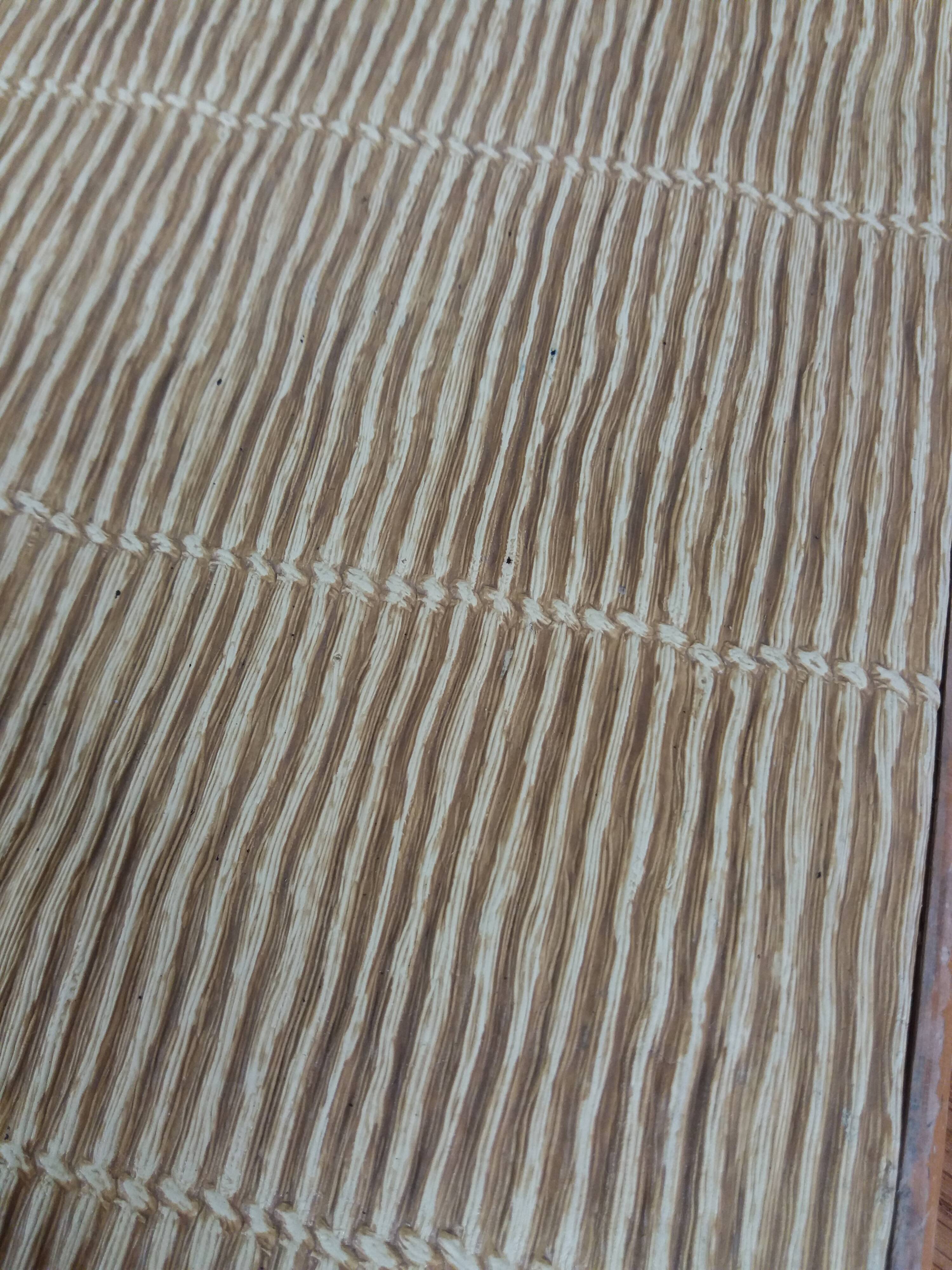 Rattan wicker wall shelf