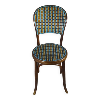 Terrace bistro chair by FIschel wicker 1930