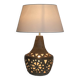 Lampe en  grès signée agnes escala