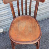 Pair of Baumann bistro chairs