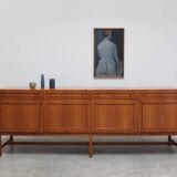 Large decorative sideboard by Oswald Vermaercke for V-Form, 1966