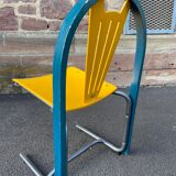 Set of 4 vintage chairs design lounge by Baumann, 1980-90s