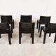 Model 4875 chairs by Carlo Bartoli for Kartell, 1970s