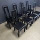 Italian Model Regia Dining Chairs by Antonello Mosca for Ycami, 1980s, Set of 8