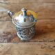 Silver-plated mustard pot from Cristofle France - mustard pot