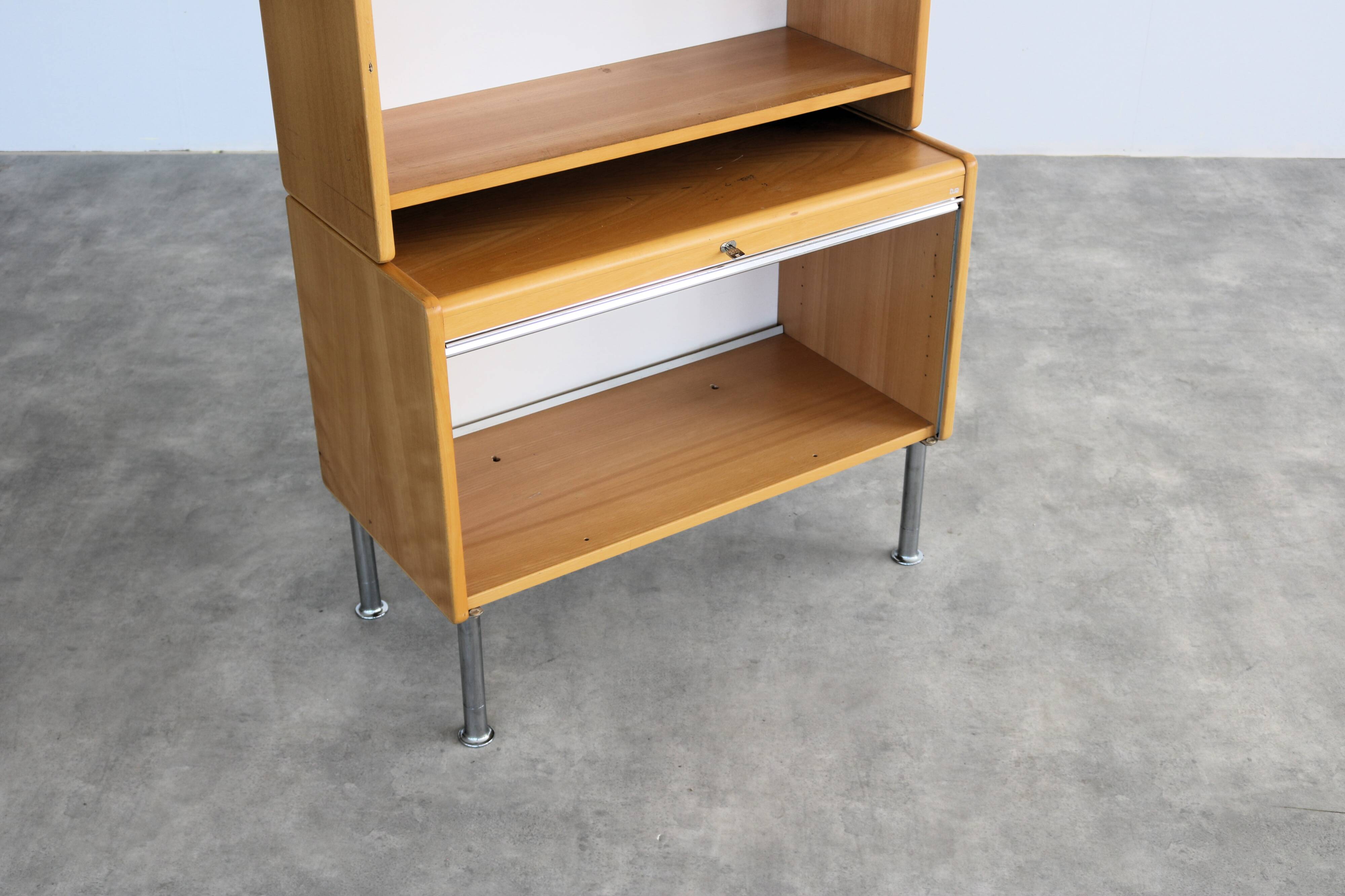 armoire de classement vintage | bibliothèque | suédois