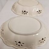 Pair of Vintage Openwork Bowls