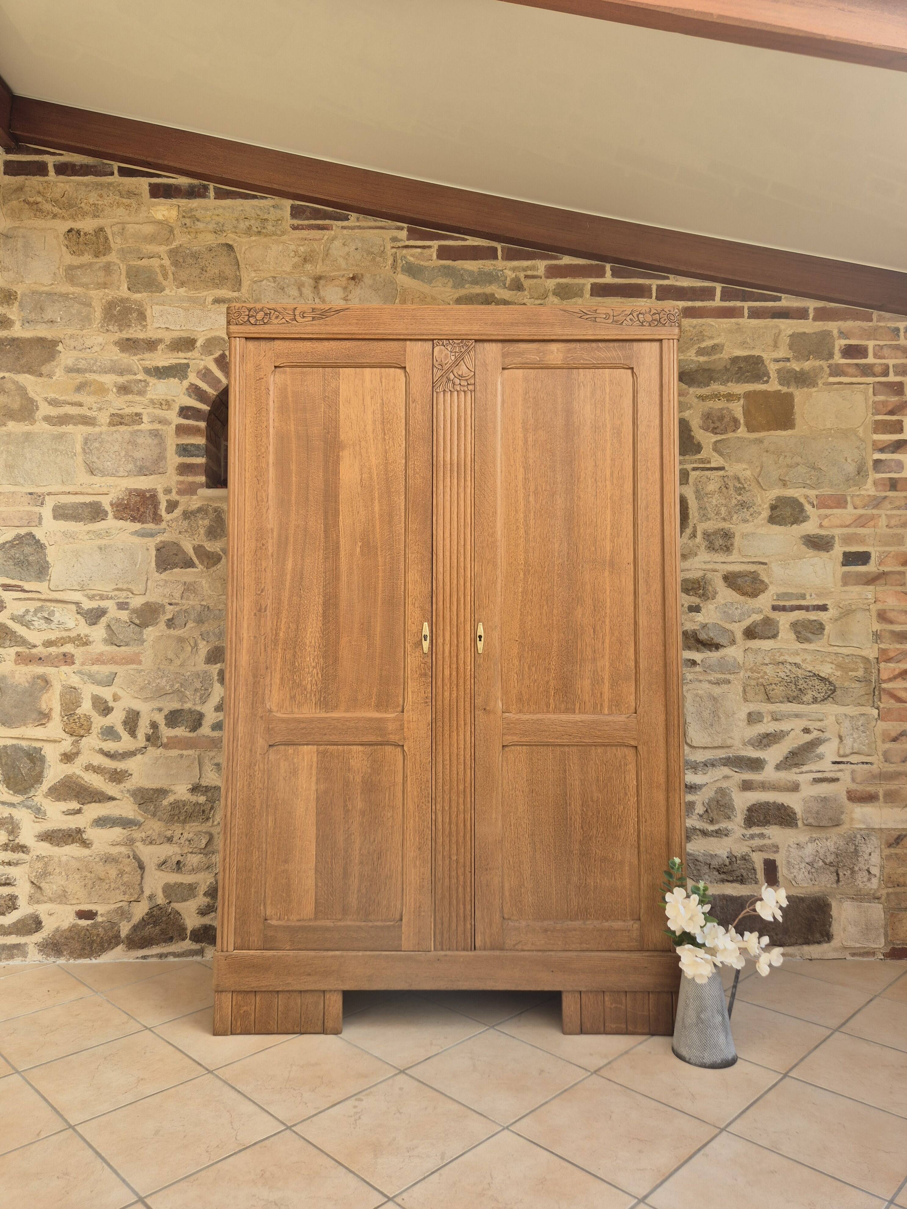 Parisian Art Deco wardrobe