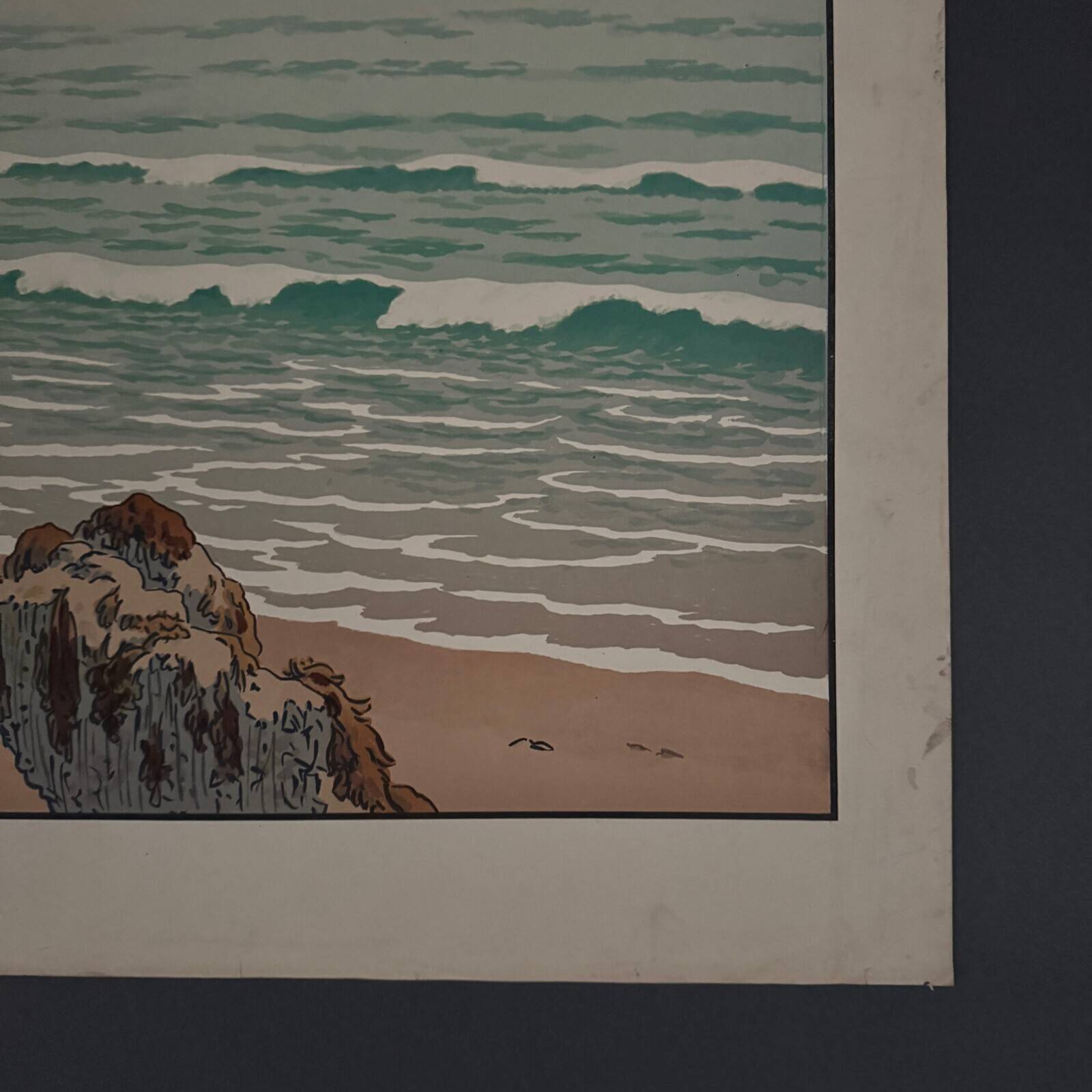 Lithograph by Henri Rivière Aspects of Nature - The Sea