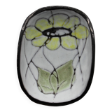 Beautiful vintage ceramic pocket emptying cup - vallauris maunier - no capron