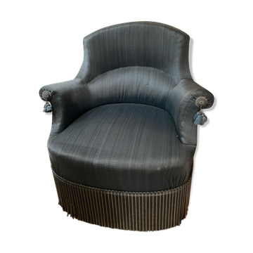 Blue toad armchair