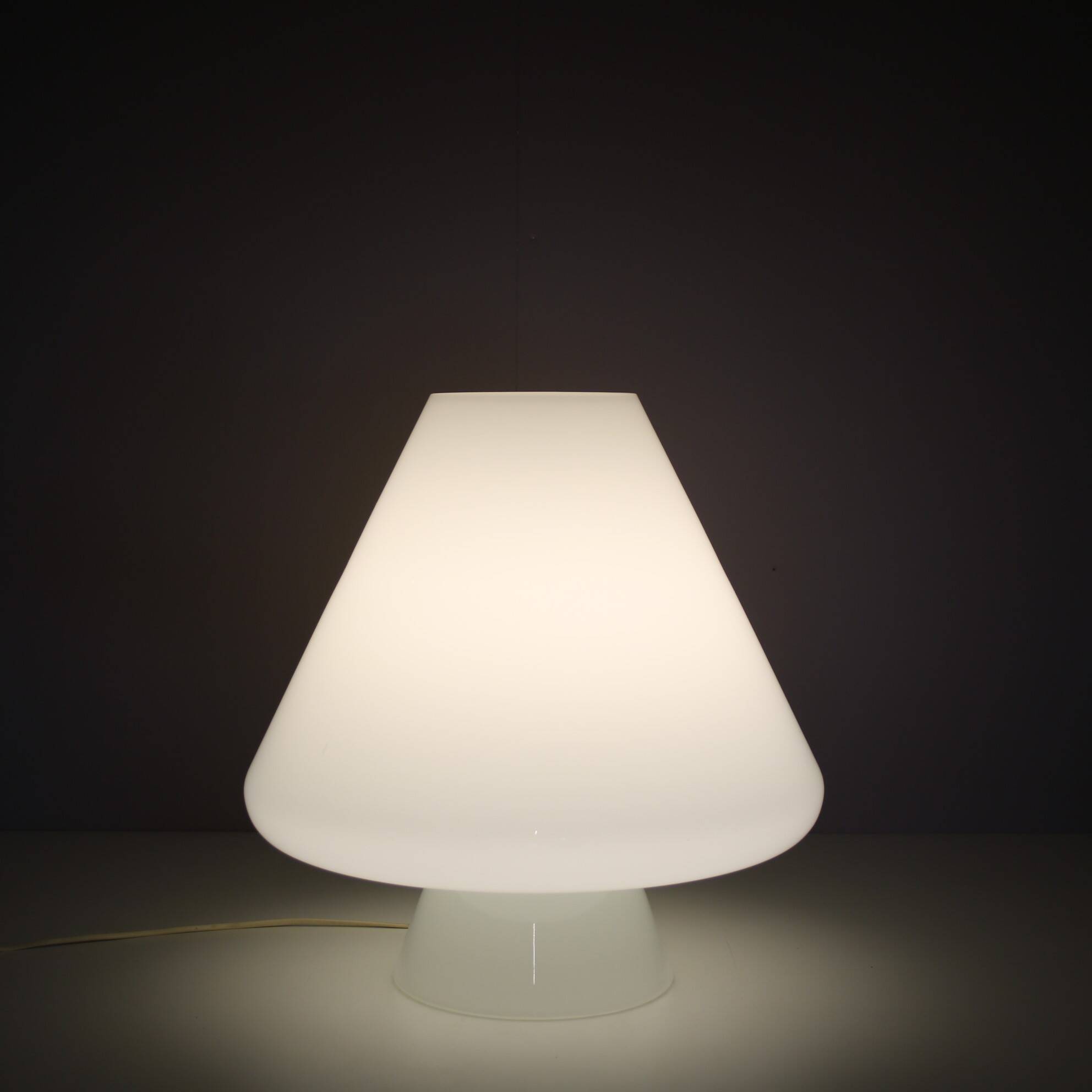 1970s Murano glass table lamp, Italy