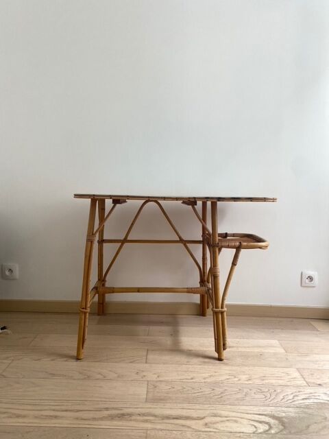 Rattan desk