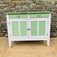 Green and white Parisian buffet