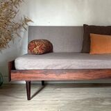 Daybed Scandinavian vintage rosewood sofa bed