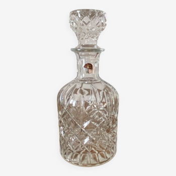 1 carafe à Whisky vintage,années 70, en verre cristal allemand