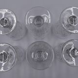 6 Saint Louis crystal water glasses Massenet model