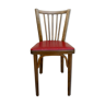 Chaise de bistrot baumann, en bois et skaï