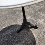 Bistro table with marble top