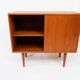 Danish sliding door cabinet by Kai Kristiansen, 1960s
