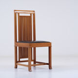 4 chaises par Franck Lloyd Wright pour Cassina 1992