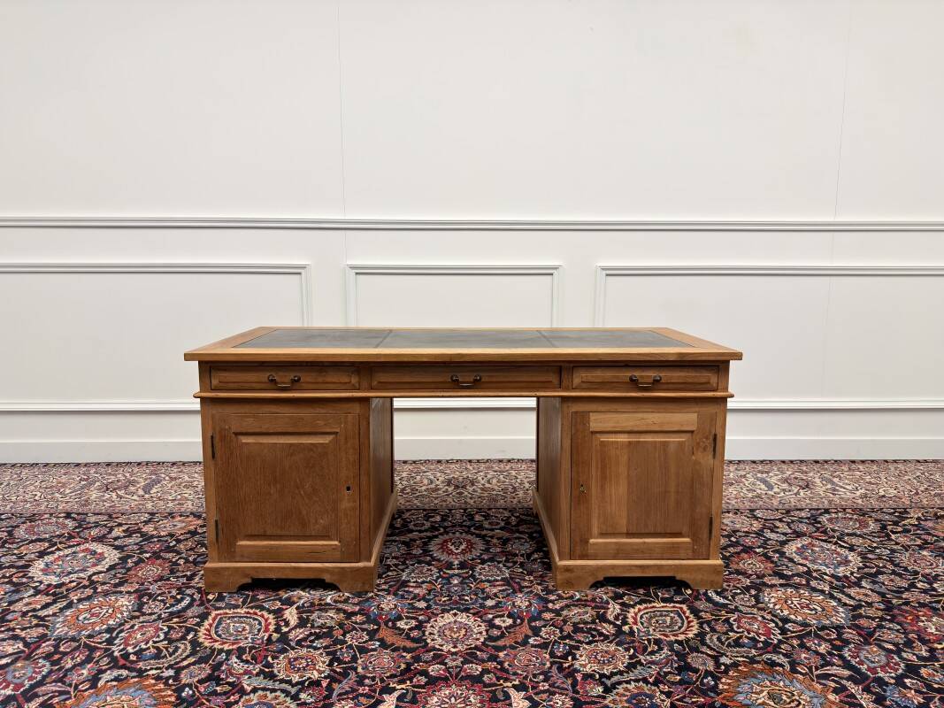 Bureau en teck classique anglais