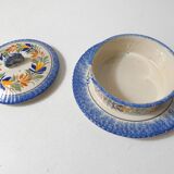 Henriot Quimper Butter Dish