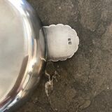 Silver metal trinket bowl