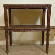 serving table / accent furniture in Louis XVI style – marble top