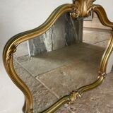 Gilded baroque Louis XV style mirror