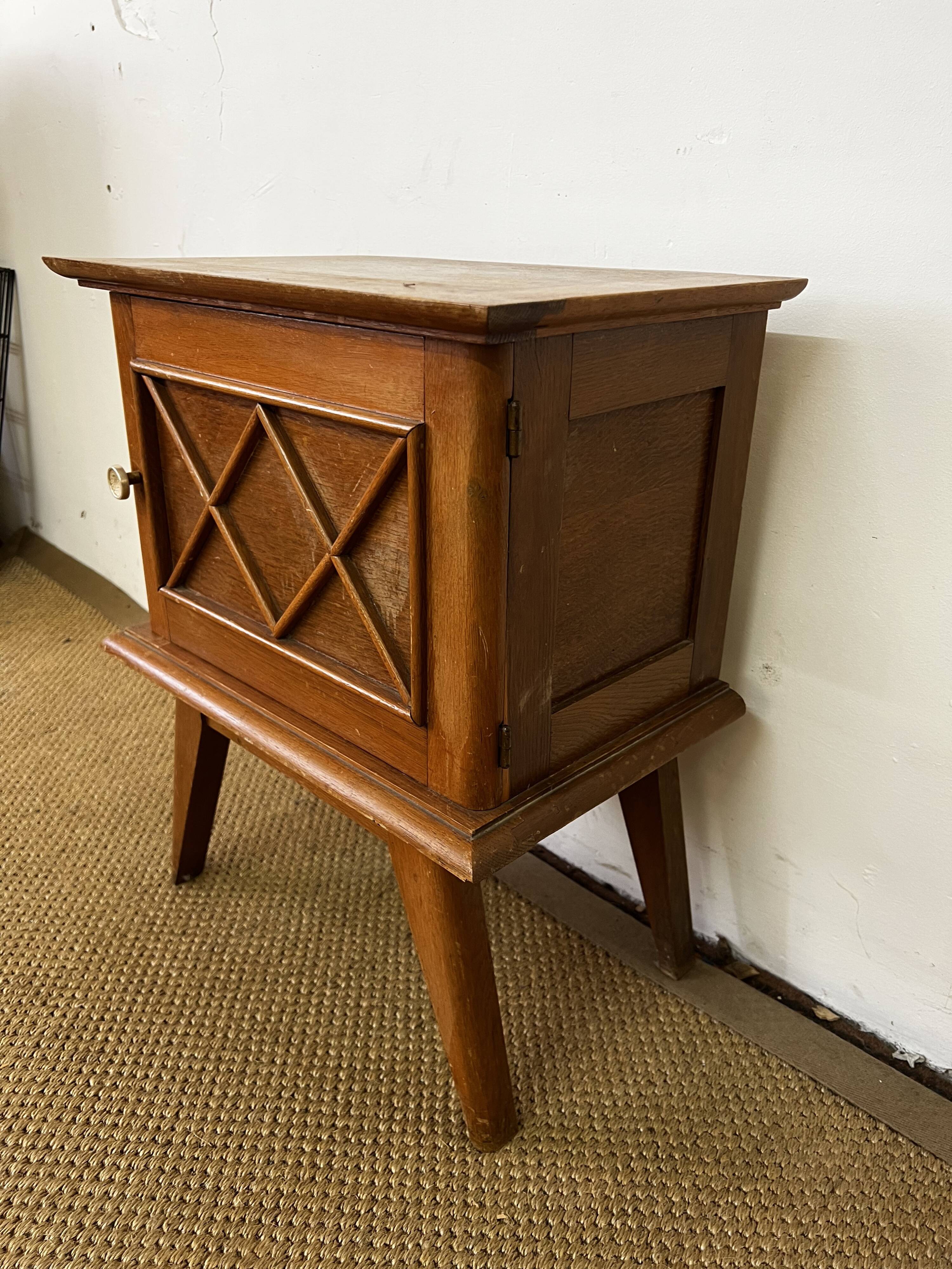 Table de chevet vintage années 60