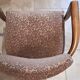 Fauteuil bridge velours