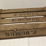 Old wooden crate