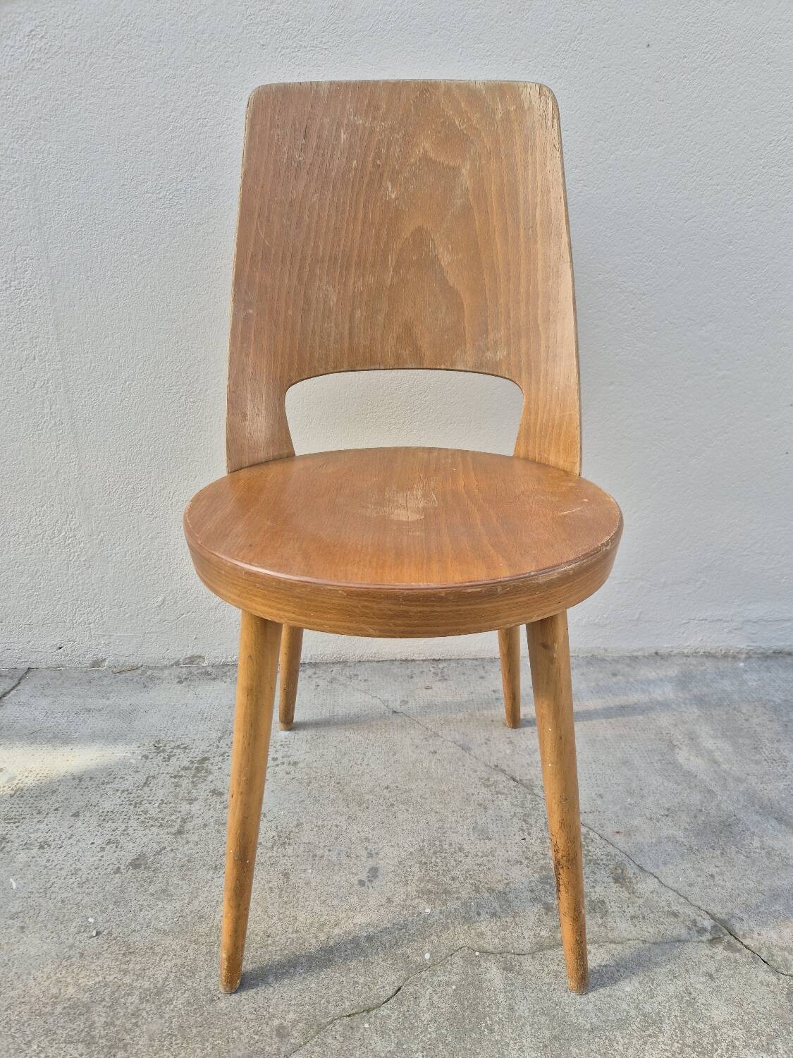 Baumann chair model "Mondor" bistro 1950 vintage