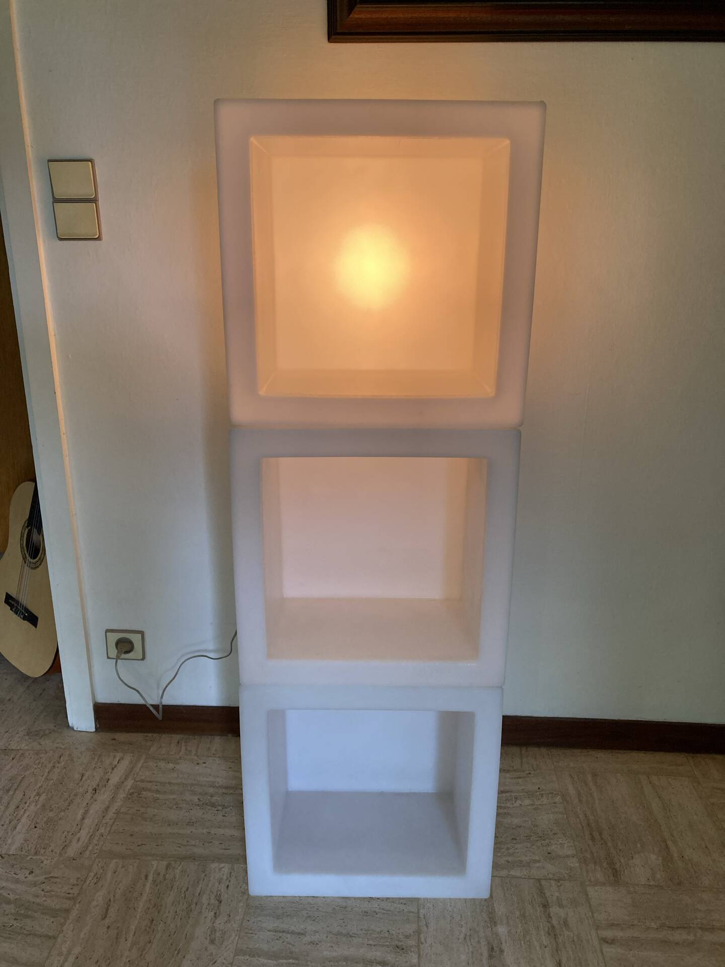 3 cubes lumineux Open Cube de Slide