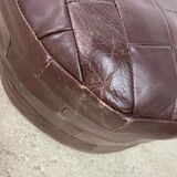 VINTAGE PATCHWORK OTTOMAN / FOOTREST