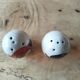 Salt and pepper shaker stoneware couple