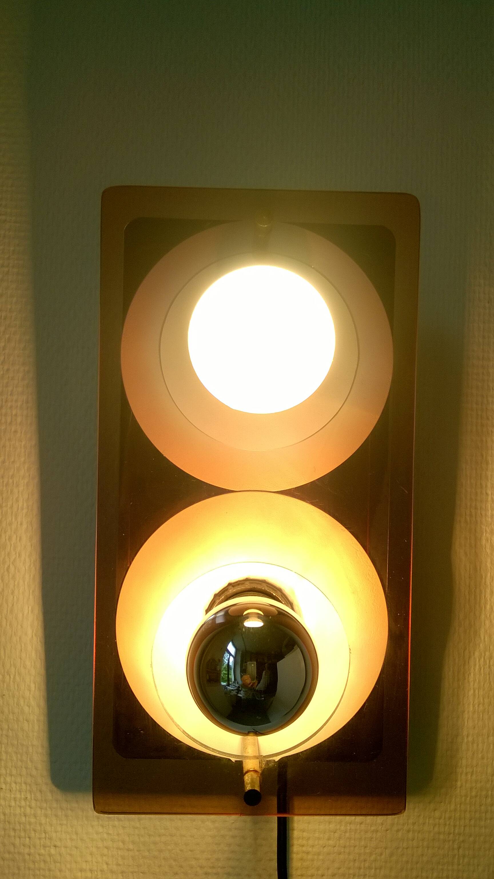 Wall light,, Disco,, design Jocelyne Trocmé 1970 (lack of proof of authenticity)
