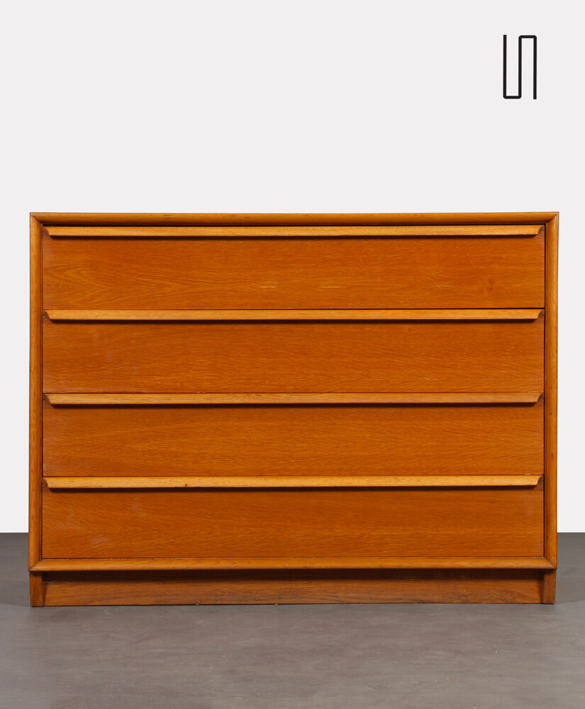 Commode en bois produite par Drevozpracujici podnik, 1966