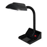 Lampe de table à col de cygne ajustable des années 1960-1970, style Space Age en métal et plastique.