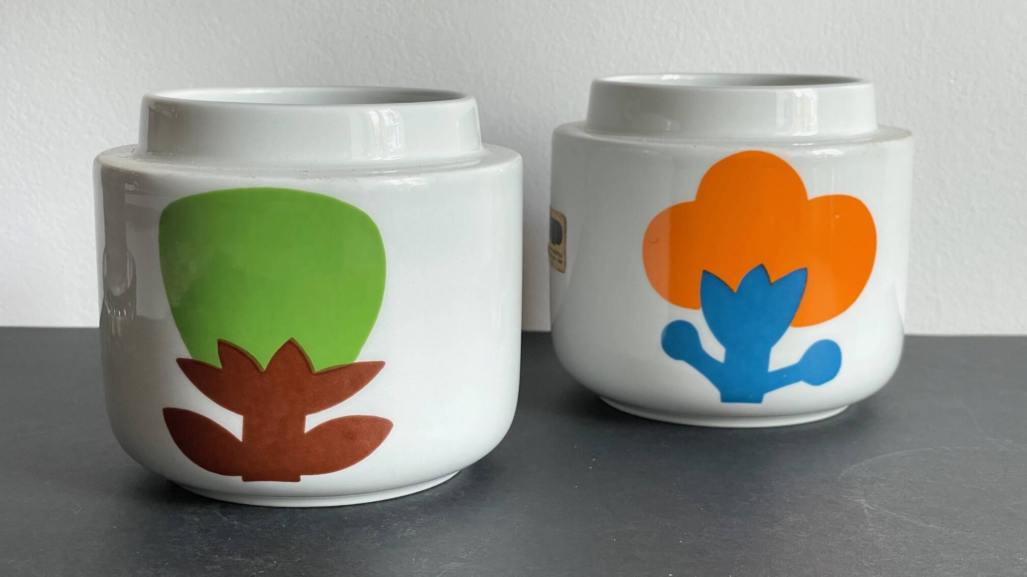 Jars franco pozzi - made in italy vintage