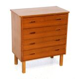 Commode en teck, Suède, 1960
