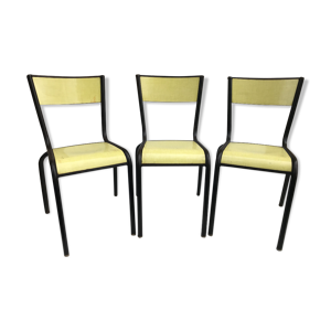 3 chaises anciennes 1970